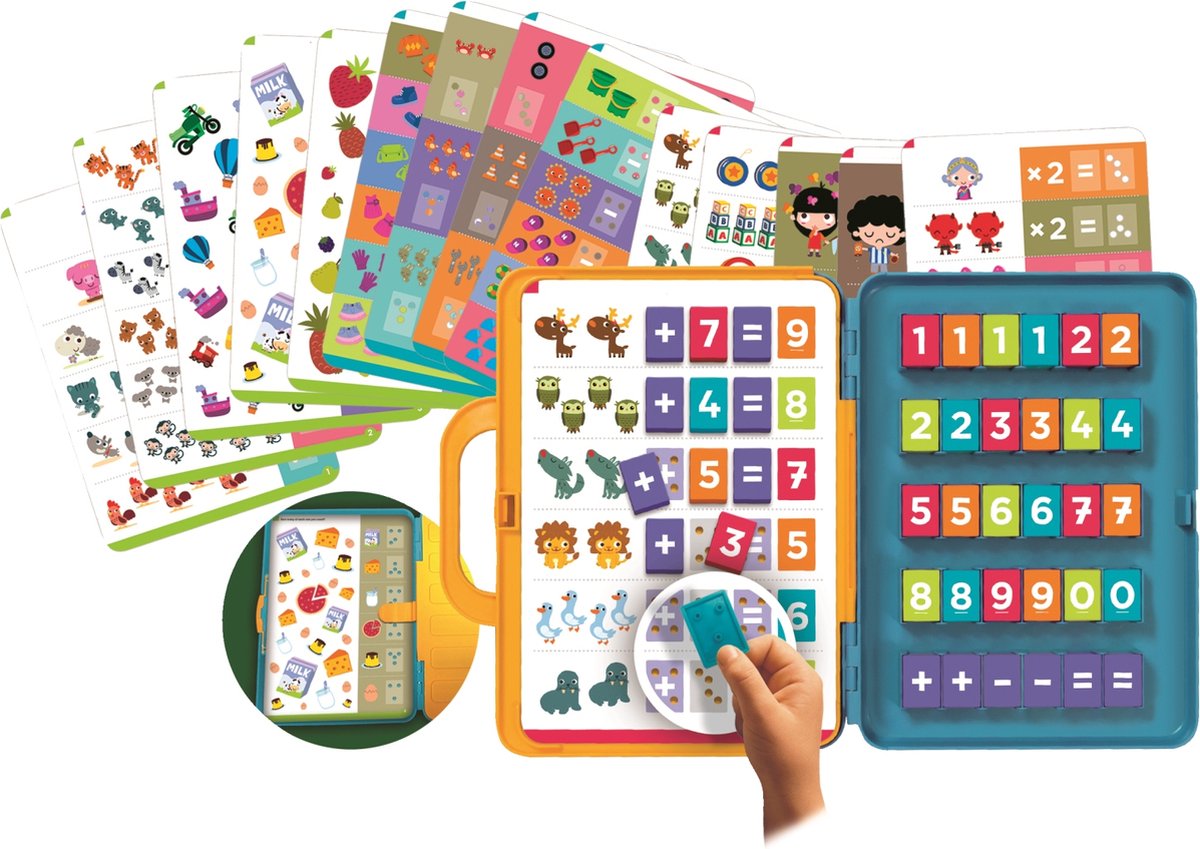 Jumbo - Ik Leer - Rekenen - Educatief spel - Vanaf 4 jaar - Speelgoed in koffer — afbeelding 2