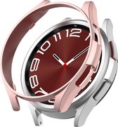 Beschermende watch case - hoesje - geschikt voor Samsung Galaxy Watch 6 Classic (43 mm) - roze