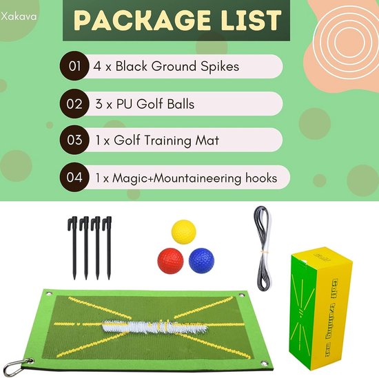Hockey trainingsmat, groot, voor rackethantering, stil, antislip, voor