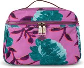 Oilily Oilily Beauty Case - Make-up tas - Dames - Ritssluiting - Waterdicht - Blauw - One Size
