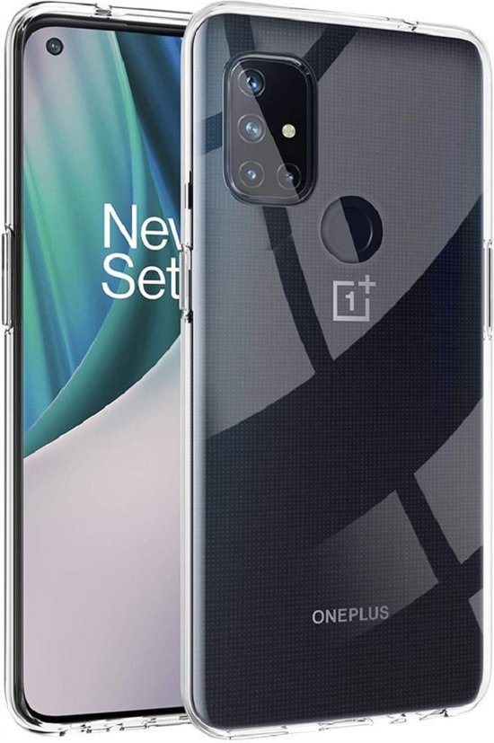 Coque en Siliconen LuxeBass adaptée au OnePlus Nord N10 5G - Soft Cover - Transparente - coque de téléphone - coque de téléphone portable - coque de téléphone