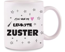 Hospitrix Mok Leukste Zuster - Zorgpersoneel - Ziekenhuis - Verpleegster Accessoires - Cadeau Verpleegkundige - Wit - Verpleegkundige Accessoires - Nurse Cadeau - Verpleegkundige Mok