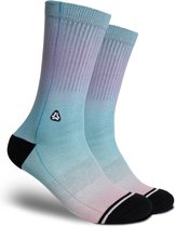 FLINCK Sportsokken - Softy Blue-ish - Maat 45-48 - Unisex - Heren Sokken - Dames Sokken - Naadloze sokken - Crossfit Sokken - Hardloop Sokken - Fitness Sokken - Fietssokken