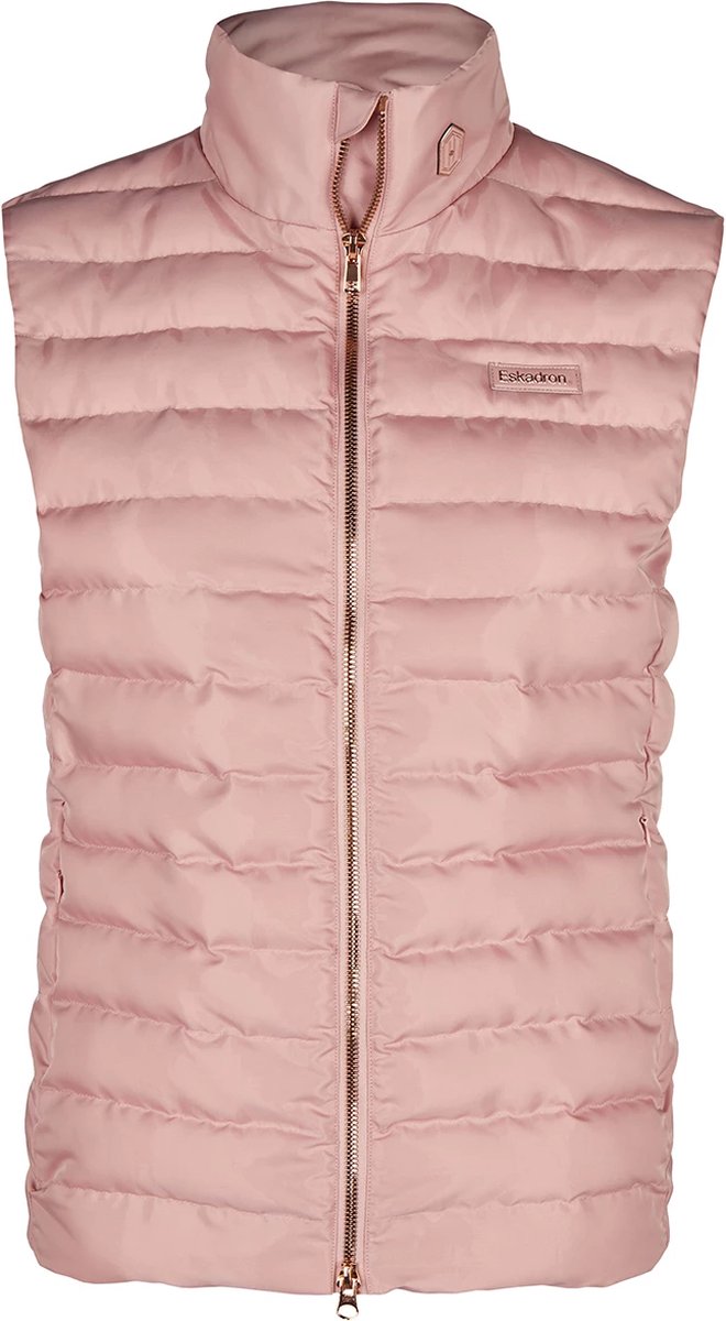 Eskadron Bodywarmer Heritage Fanatics Quilt Lichtroze - m