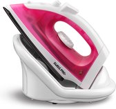 Swiss Pro+ - Fer à Vapeur avec Centrale Vapeur - Fer à Repasser - Semelle Céramique - 1600W - Pink/ White - PefectCare Performer