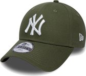 New York Yankees Cap Kind - Khaki Groen - 6 tot 12 jaar - Verstelbaar - New Era Caps - 9Forty Kids - NY Pet Kind - Petten - Pet Kind - Kinderpet - Pet Kinderen Jongens