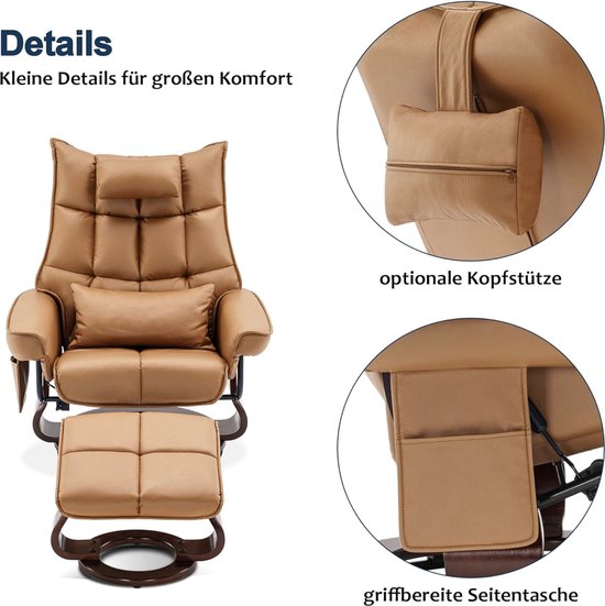 WOOOD Sutton Draaistoel - Polyester - Grijs - Set van 2 | Leen Bakker