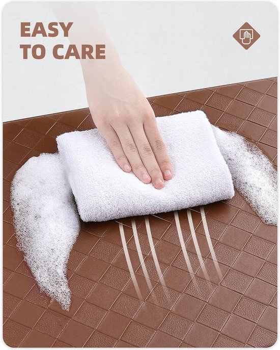 LUA VIKA Vloerkleed keuken, 2 stuks, keukentapijt, wasbaar, antislip