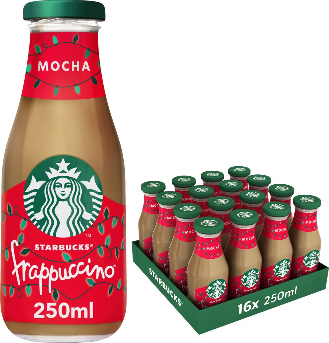 Starbucks Mocha Delight Frappuccino ijskoffie - 16 x 250ml