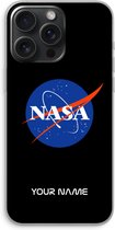 Gepersonaliseerd - Case Company® - Hoesje geschikt voor iPhone 15 Pro Max hoesje - NASA - Soft Cover Telefoonhoesje - Bescherming aan alle Kanten en Schermrand