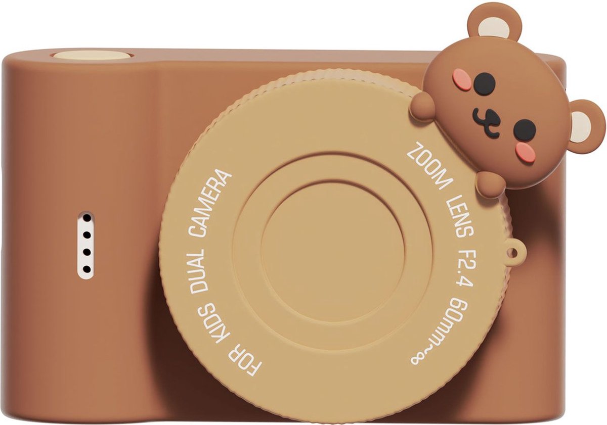 Orange-32g-Appareil photo numérique pour enfants avec chargeur USB