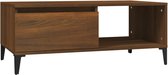 vidaXL-Salontafel-90x50x36,5-cm-bewerkt-hout-bruin-eikenkleur