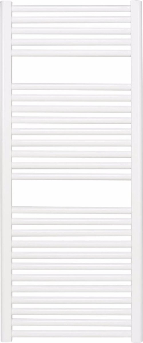 Ben Kos Handdoekradiator - 667W - 50x121.5 cm - Wit - Verwarming Badkamer - Handdoekrek Radiator