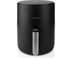 Nedis Heteluchtfriteuse - 3 l - Tijdschakelaar: 60 min - Aantal vooraf ingestelde programma's: 8 - Digitaal - Zwart