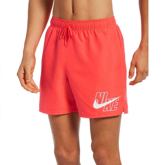 Nike Zwembroek - Mannen - Oranje/Rood/Wit - Maat L - Nike