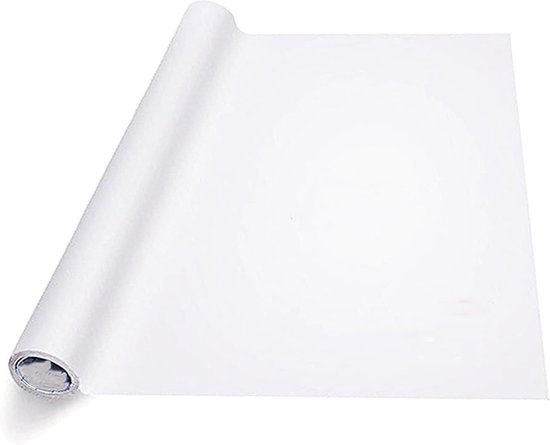 Foto: Whiteboard folie xl elektrostatisch 300 x 90 cm whiteboard beschrijfbare muurfolie elektrostatische whiteboardfolie schoolbord folie memobord folie elektrostatische folie