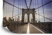 Fotobehang Brooklyn Bridge New York - Vliesbehang - 270 x 180 cm