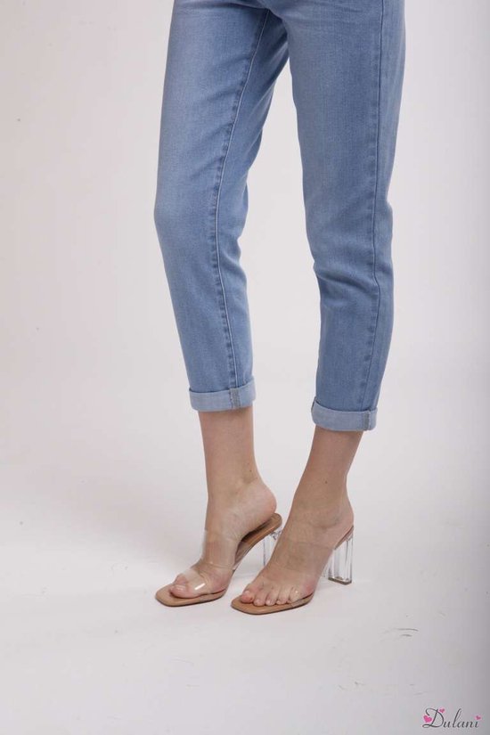 Pantalon jean boyfriend taille haute Toxik3