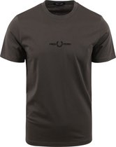 Fred Perry - T-shirt M4580 Mid Groen - Heren - Maat XXL - Modern-fit