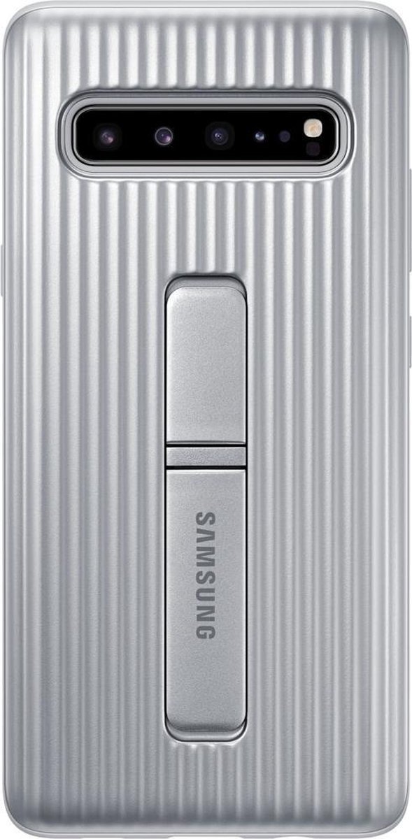 Samsung protective standing cover - zilver - voor Samsung Galaxy S10 5G