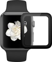 Screenprotector geschikt voor Apple Watch Series 2 (38 mm) | Schermbescherming glas | Volledige Bescherming voor scherm | Beschermglas Full