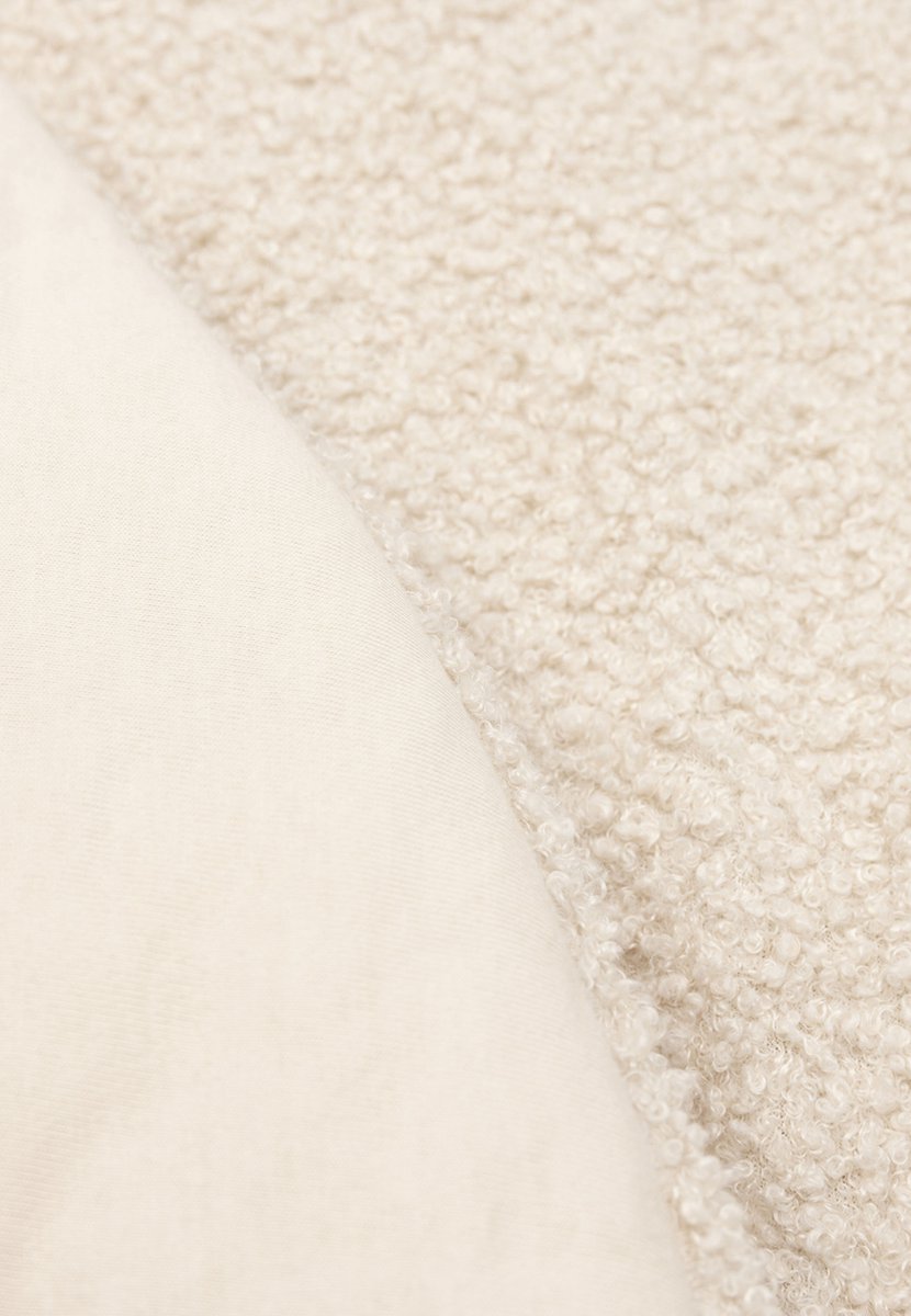 Jollein Boxkleed - 95cm - Rond - Speelkleed Baby - Boucle - Naturel – foto 6