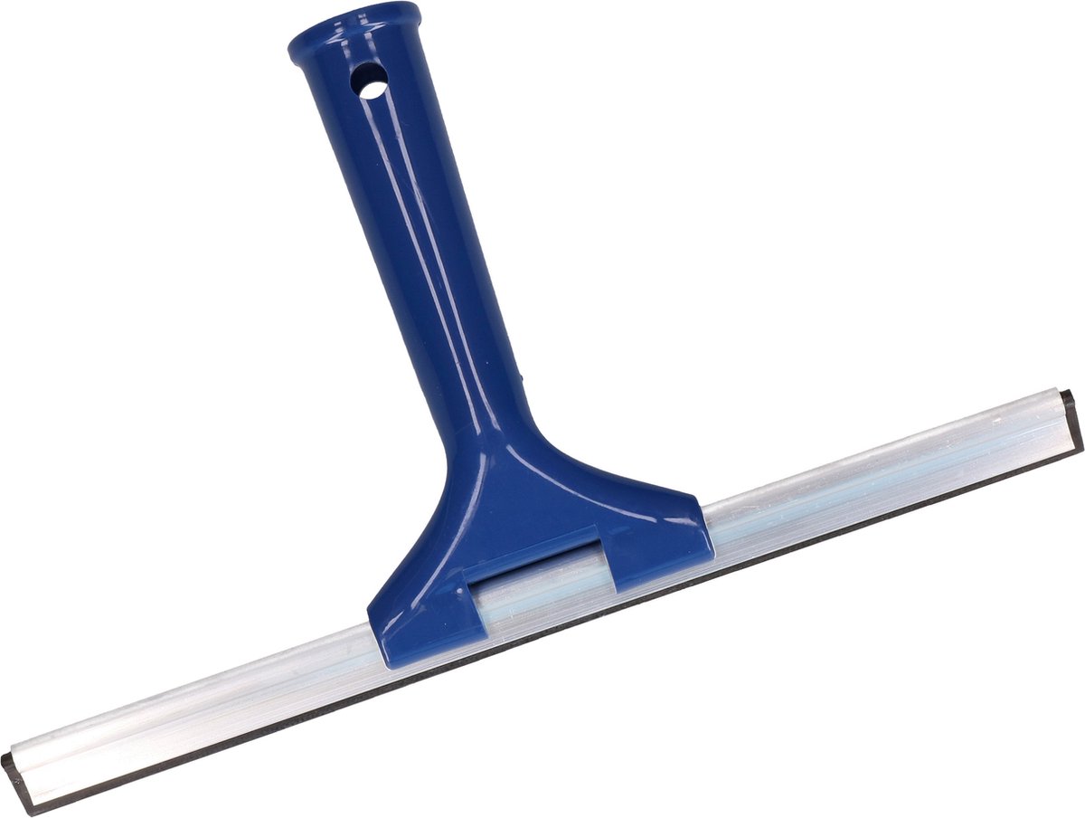 Goedkoopste Buemag Raamwisser/raamtrekker - kunststof handvat - blauw - 25 cm breed - douche wisser