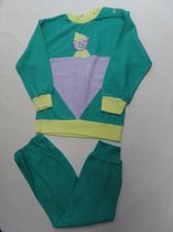 Pyjama - 2 delig - Unie - Groen , geel, lila - 5 jaar 110