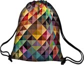 Bertoni - Sac de sport / sac à chaussures - impression couleur (multi) - imperméable - 36x44 cm