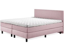 Boxspring Luxe 140x200 Glad Oud Roze