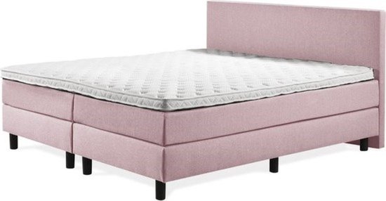 Boxspring Luxe 140x200 Glad Oud Roze