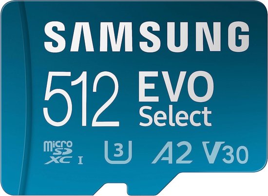 Samsung Carte Micro-SD PRO PLUS 512 Go avec adaptateur SD - Carte