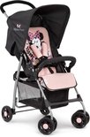 Sport lichtgewicht buggy tot 18 kg met ligstand vanaf de geboorte, gemakkelijk en compact inklapbaar, voorbeugel, grote boodschappenmand - rood