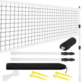 Springos Badminton Net - Professioneel - Verstelbaar - Inclusief draagtas - 125-170 x 560 cm