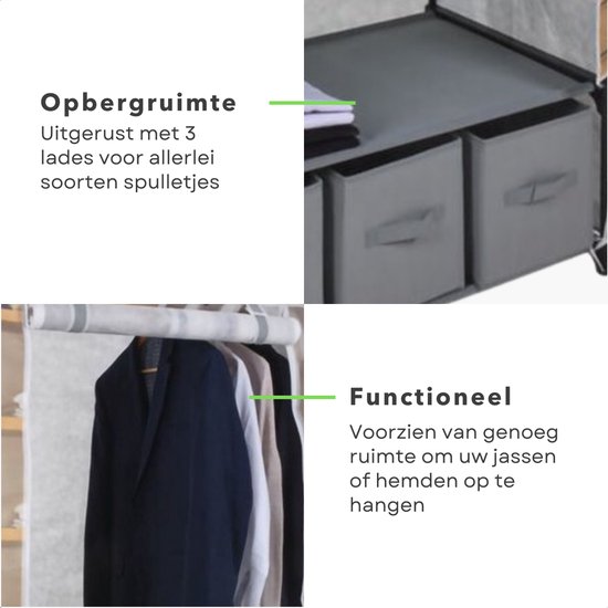 Open garderobekast kopen - België