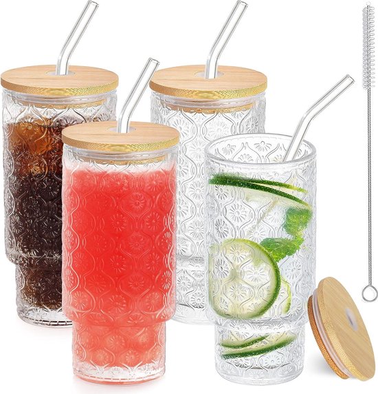 ALINK Cocktailglazen, set van 6, bierglas, longdrinkglas ALINK Cocktailglazen, set van 6, bierglas, longdrinkglas