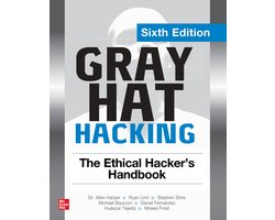 Omslag van Gray Hat Hacking: The Ethical Hacker's Handbook, Sixth Edition