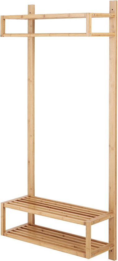 Lisomme Jort bamboe kledingrek naturel - 80 x 170 cm