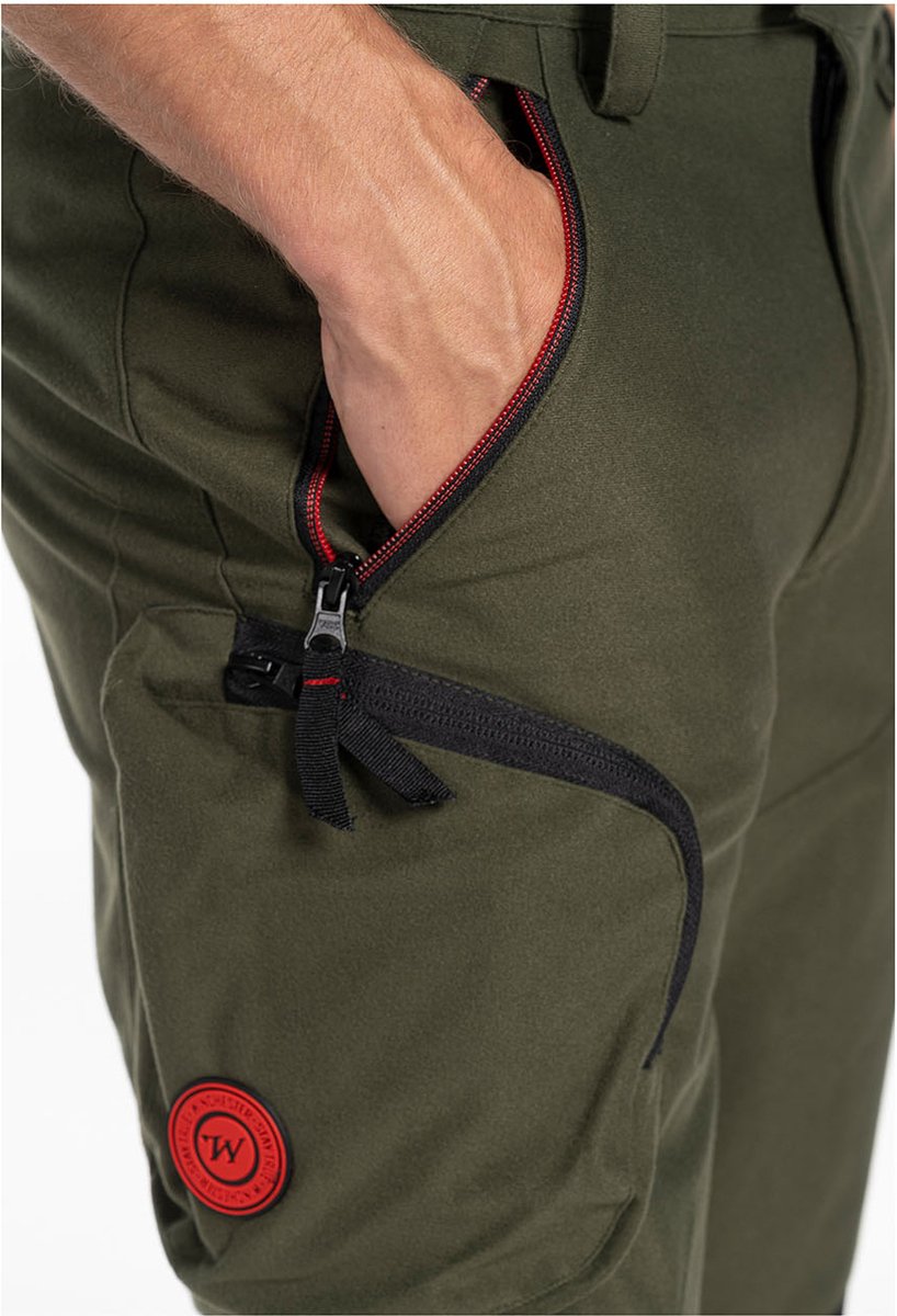 Outdoor Broek Trekking Warm Softshell Heren Winterbroek