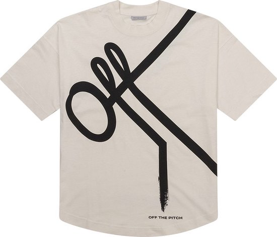 Off The Pitch Direction Oversized T-Shirt Grijs - Maat: