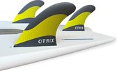 Otrix Fiberglass Thruster Surfboard Vinnen/Fins - FCS Fin Systeem – Maat L