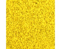 Aquariumgrind GEEL - Bodembedekking Steentjes Gekleurd 4-6mm - 1KG