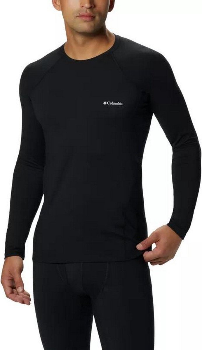 Columbia Midweight Stretch Lange Mouwen Basislaag Zwart L Man