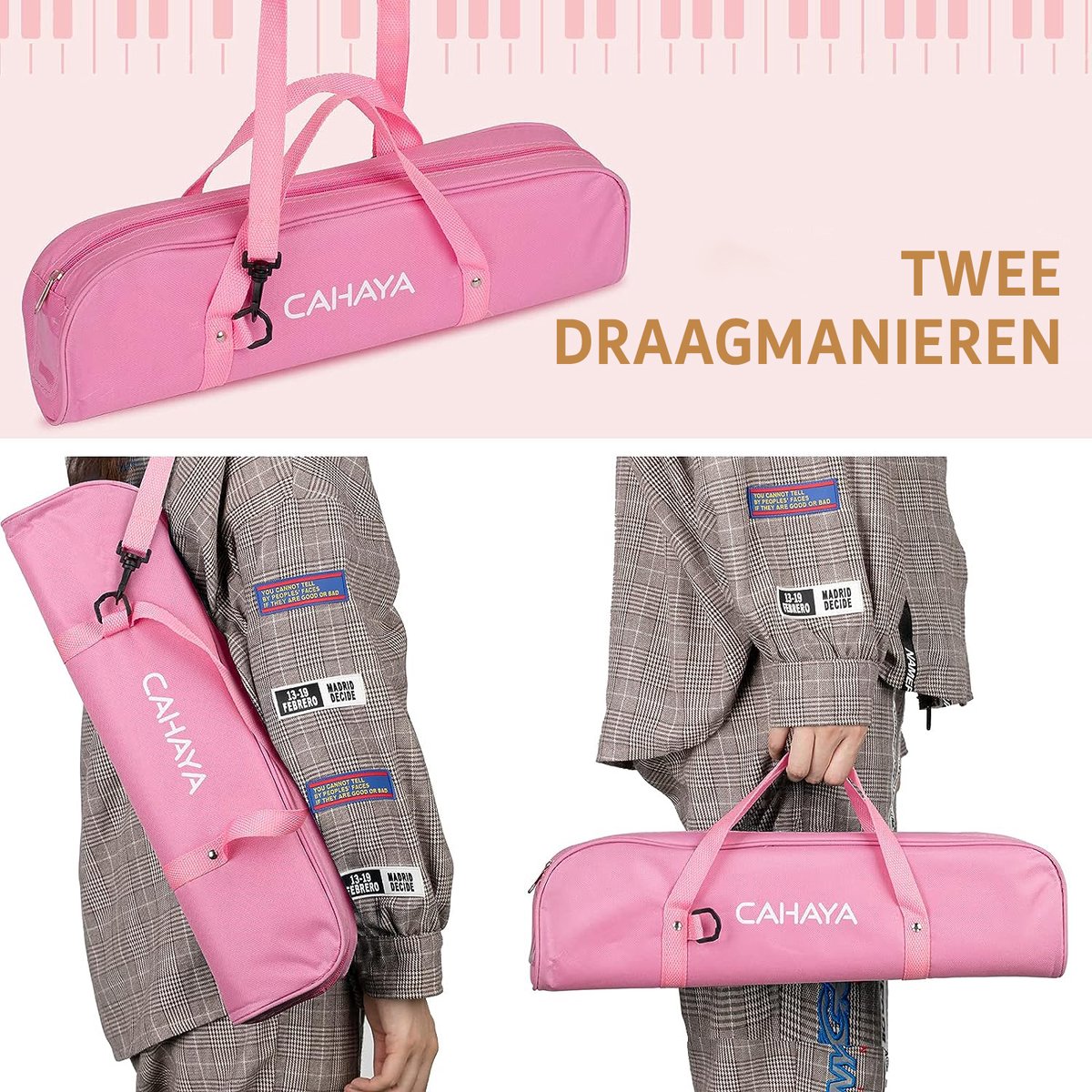 Melodica - 32 Toetsen - Draagtas - ABS-hars - Muziekeducatie - Beginners en Studenten