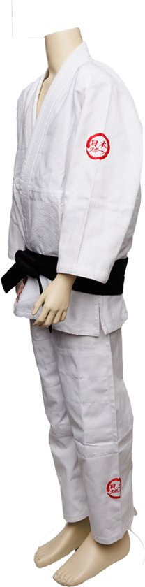 Judopak Nihon Rei 2.0 borduring | Blauw (Maat: 150) - Nihon