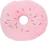 Roze Donut - Donut speeltje - Hondenspeelgoed -  kerstcadeau voor huisdieren - Dog toys - Donut speelgoed - Donut Hondenspeelgoed - Piepspeelgoed - Pluchespeelgoed