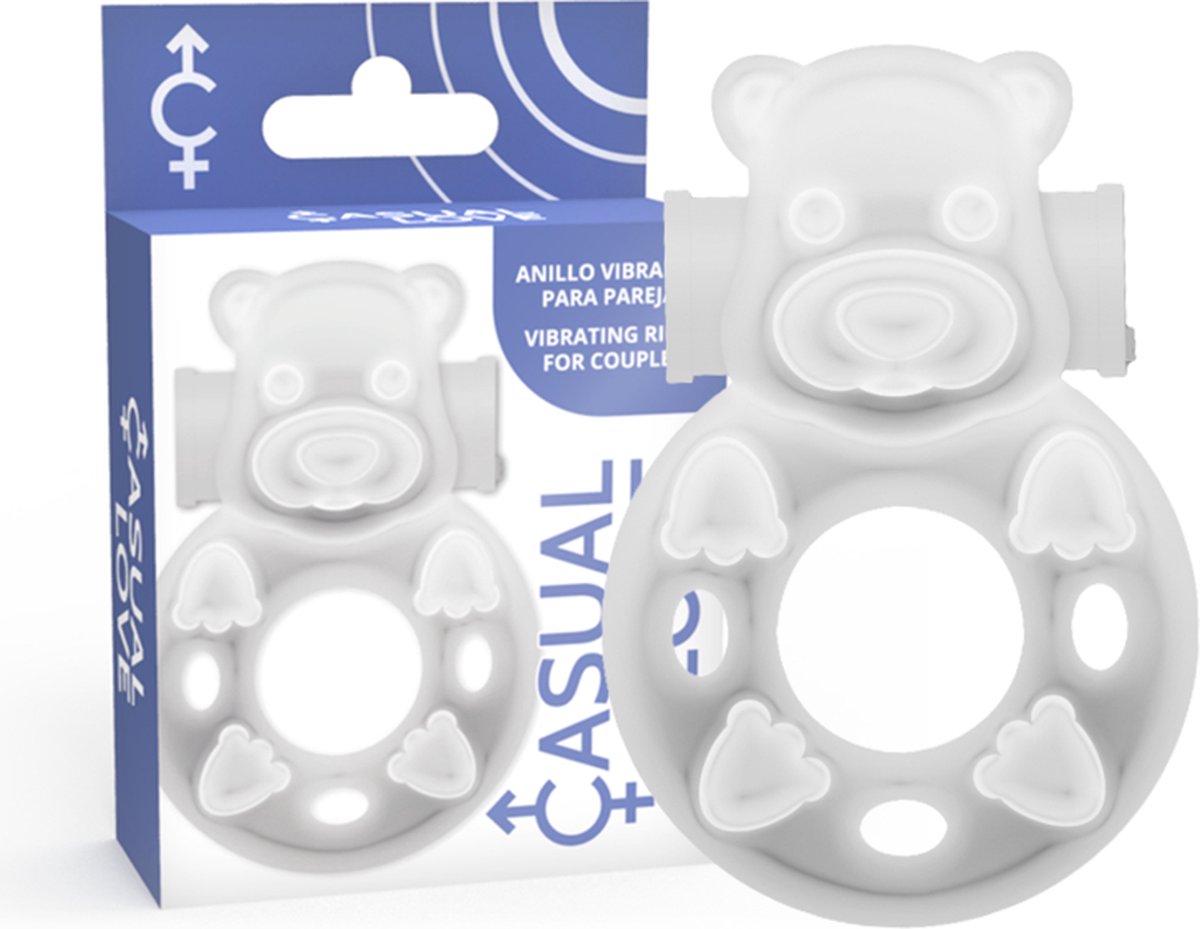 CASUAL LOVE | Casual Love - Cock Ring 26 Transparent | Sex Toys for Couple | Sex Toys for Man | Best Sex Toy | Cockring | Vibrating Cockring