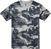 Brandit - Grey camo Heren T-shirt - 3XL - Grijs
