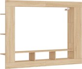 vidaXL - Tv-meubel - 152x22x113 - cm - bewerkt - hout - sonoma - eikenkleurig