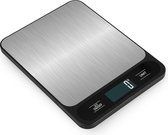 Bol.com Juleika® Digitale Keukenweegschaal 10kg - Weegschaal Keuken 1 gram tot 10 kilo - Incl. Batterijen (2AAA) aanbieding